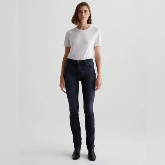 AG Mari Extended Mid-Rise Slim Straight - Picture 1 of 6